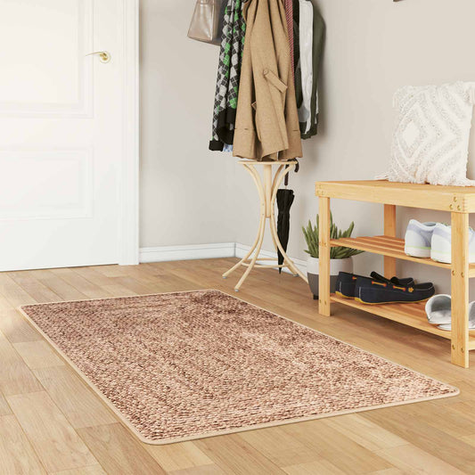 Runner Tappeto MARSA Giallo 80 x 100 cm Poliestere e PVC