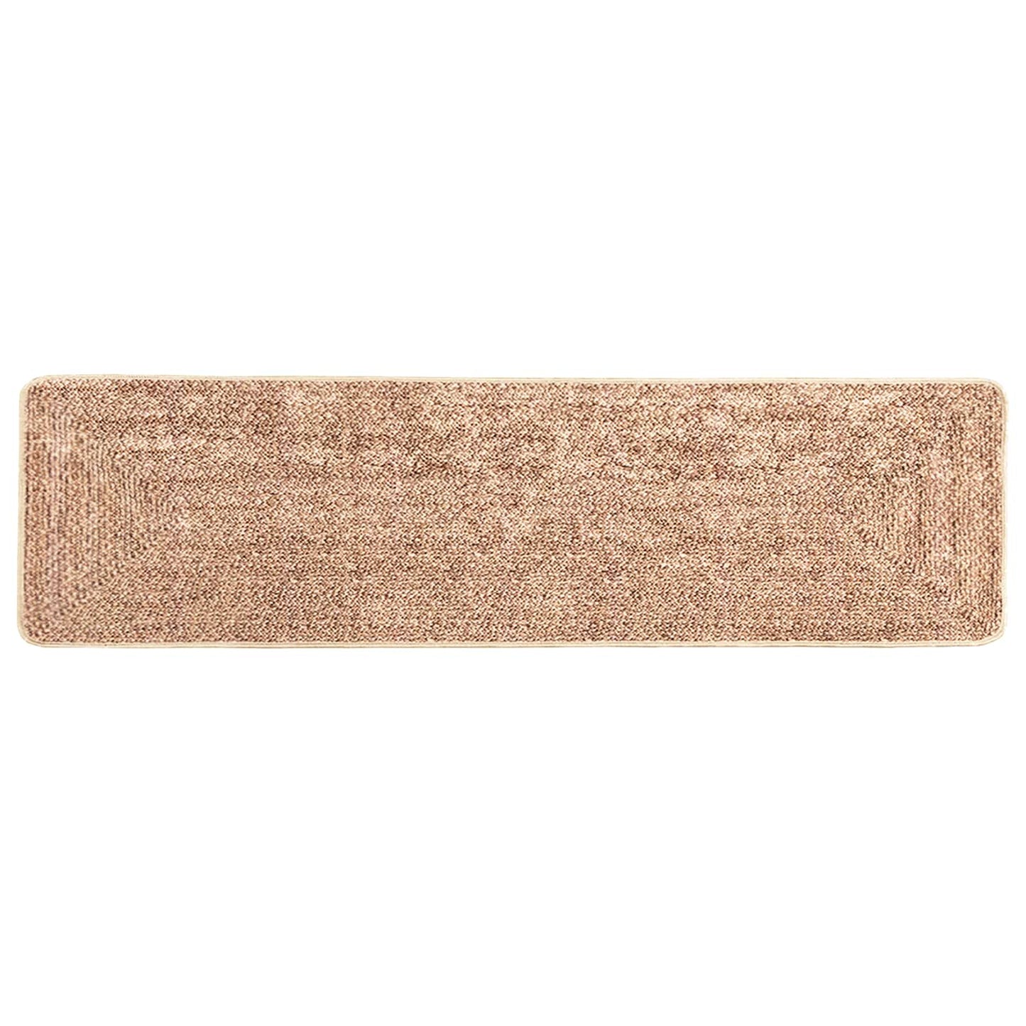 Runner Tappeto MARSA Giallo 80 x 350 cm Poliestere e PVC | homemem39