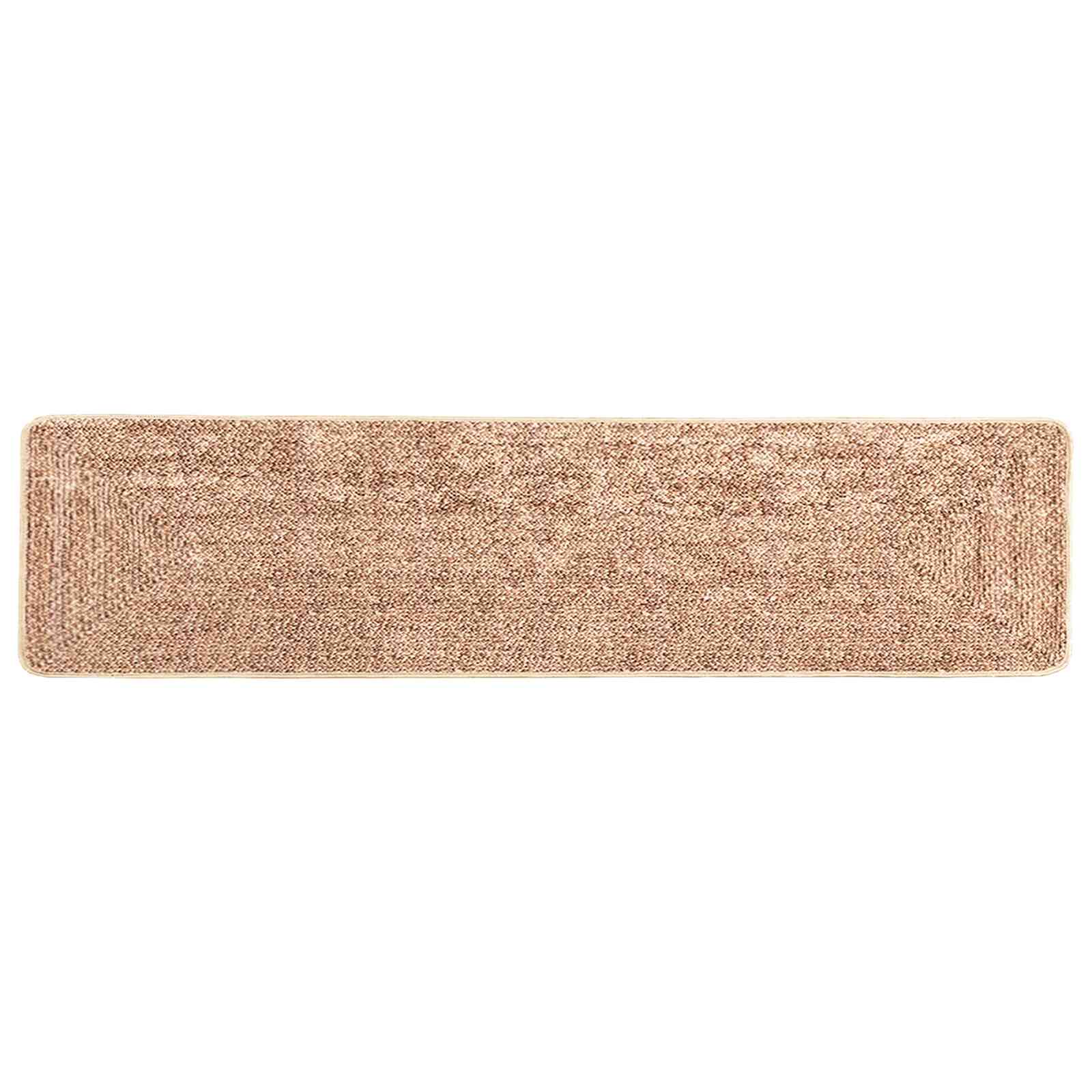 Runner Tappeto MARSA Giallo 80 x 450 cm Poliestere e PVC | homemem39