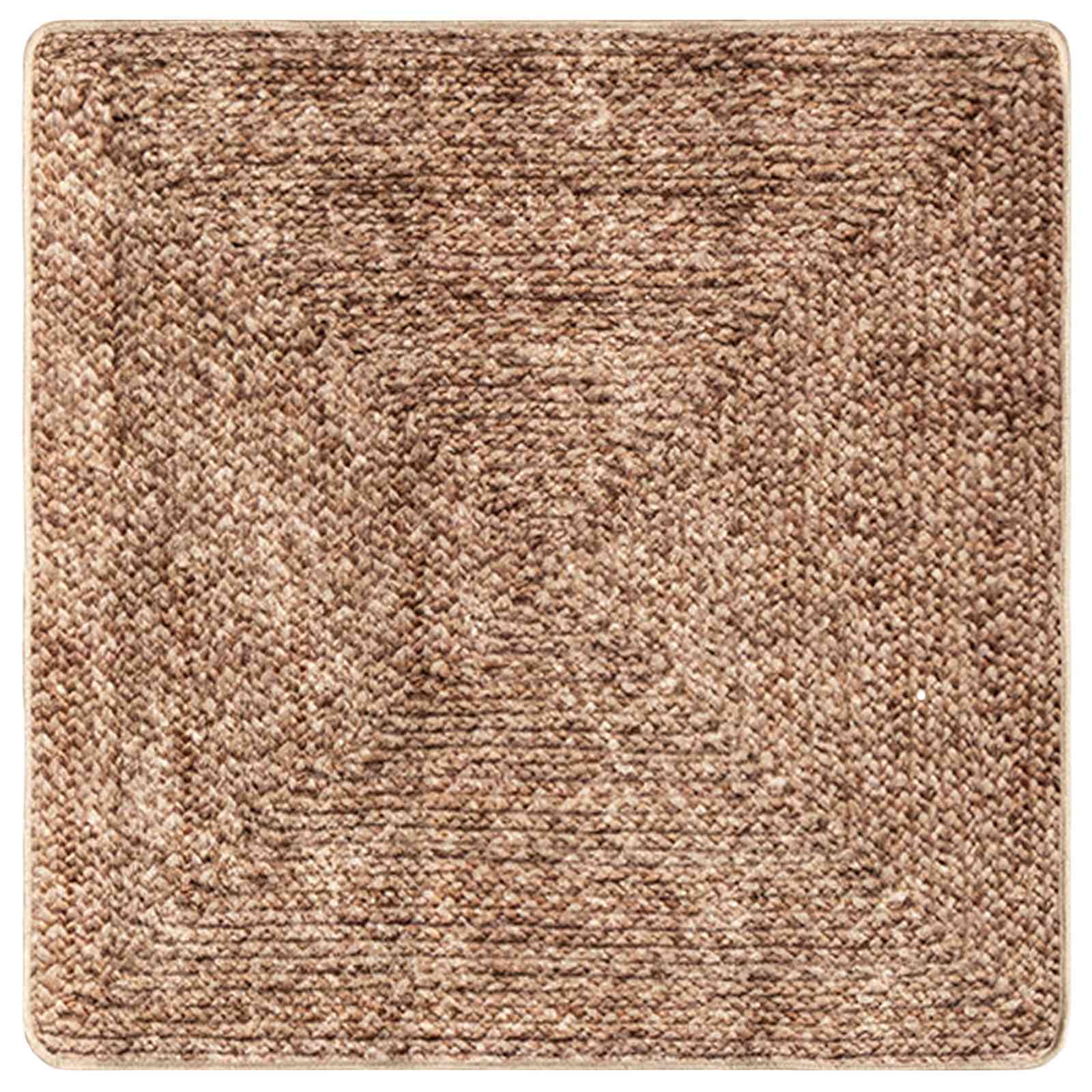 Runner Tappeto MARSA Giallo 100 x 100 cm Poliestere e PVC | homemem39