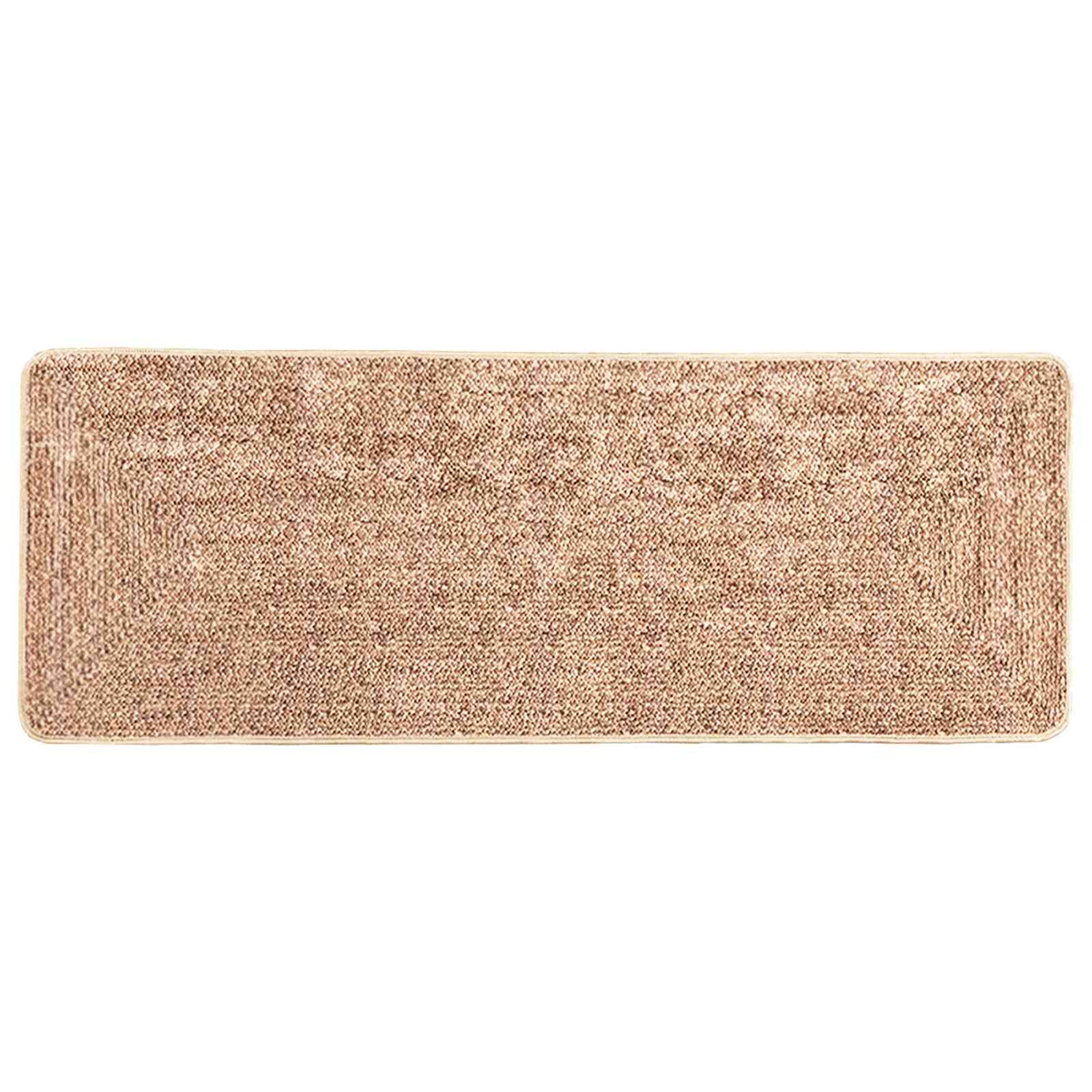 Runner Tappeto MARSA Giallo 100 x 250 cm Poliestere e PVC | homemem39