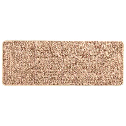 Runner Tappeto MARSA Giallo 100 x 250 cm Poliestere e PVC | homemem39