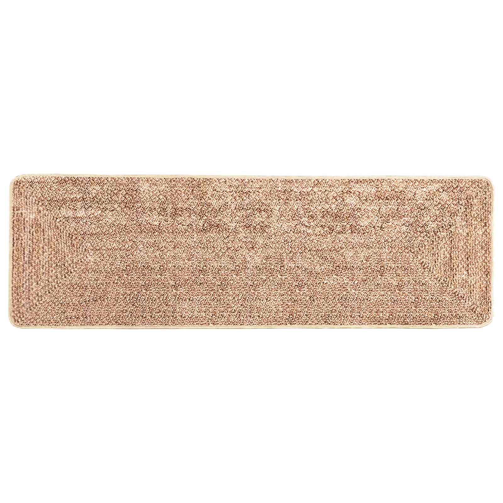 Runner Tappeto MARSA Giallo 100 x 300 cm Poliestere e PVC | homemem39