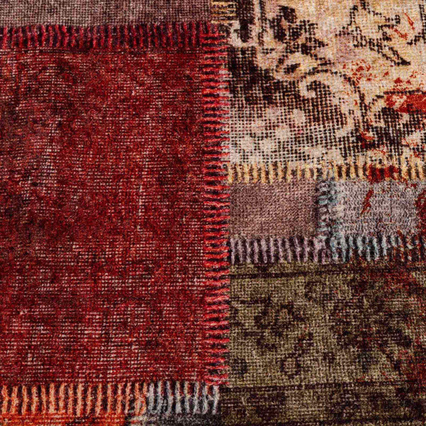 Runner Tappeto MARSA Multicolore 50 x 250 cm Poliestere e PVC | homemem39