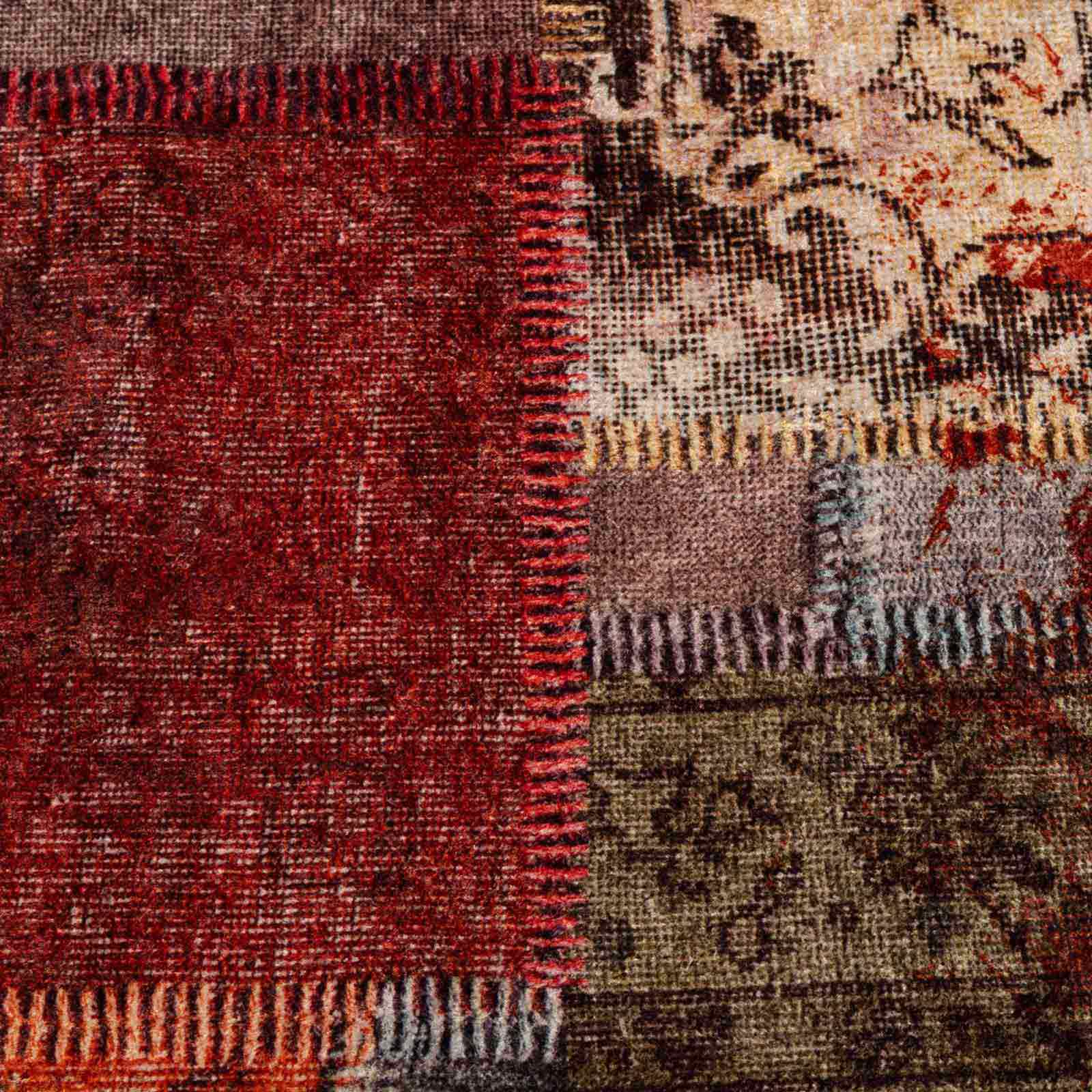Runner Tappeto MARSA Multicolore 50 x 350 cm Poliestere e PVC | homemem39