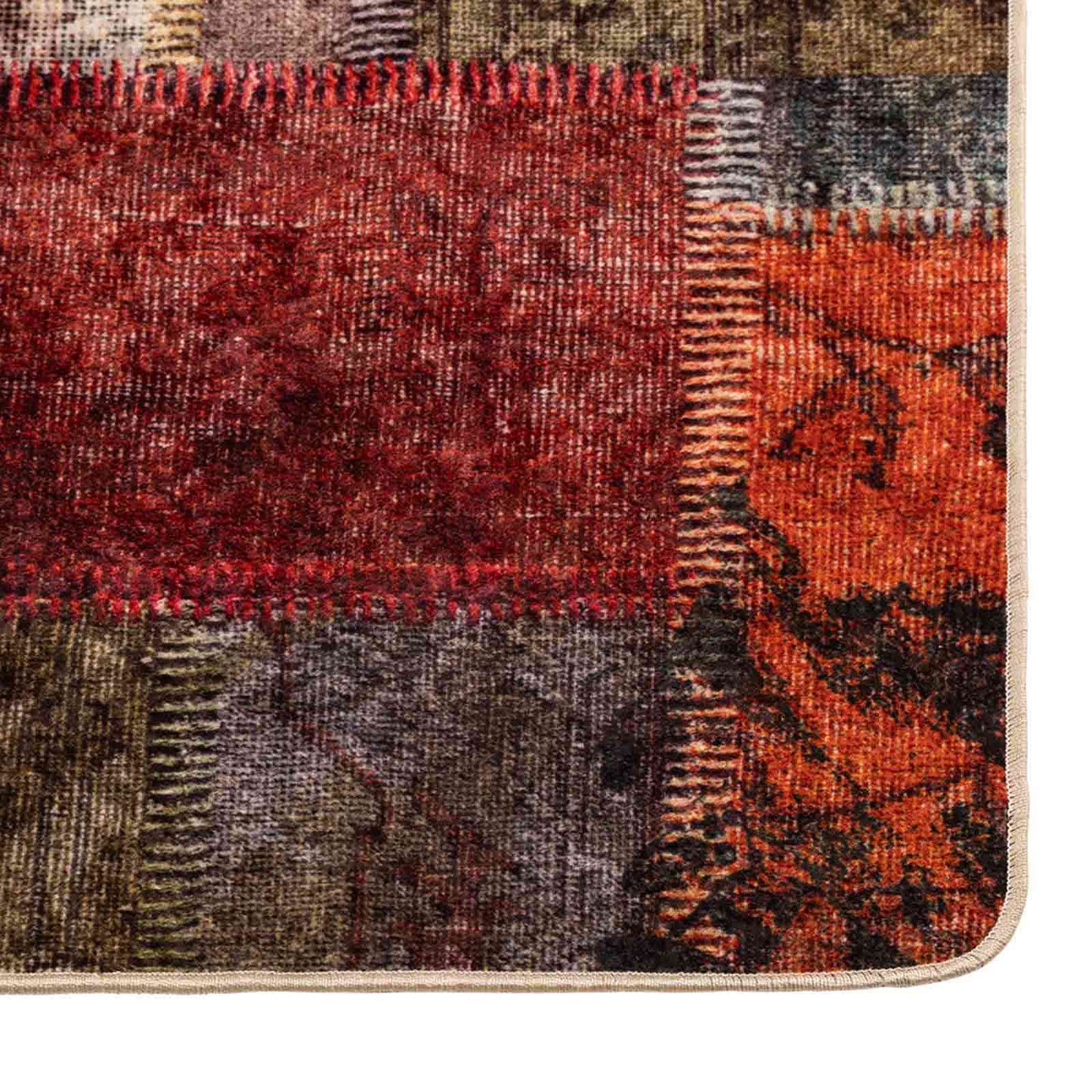 Runner Tappeto MARSA Multicolore 50 x 400 cm Poliestere e PVC | homemem39