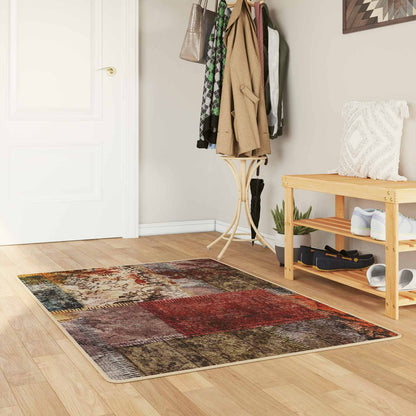 Runner Tappeto MARSA Multicolore 100 x 200 cm Poliestere e PVC | homemem39