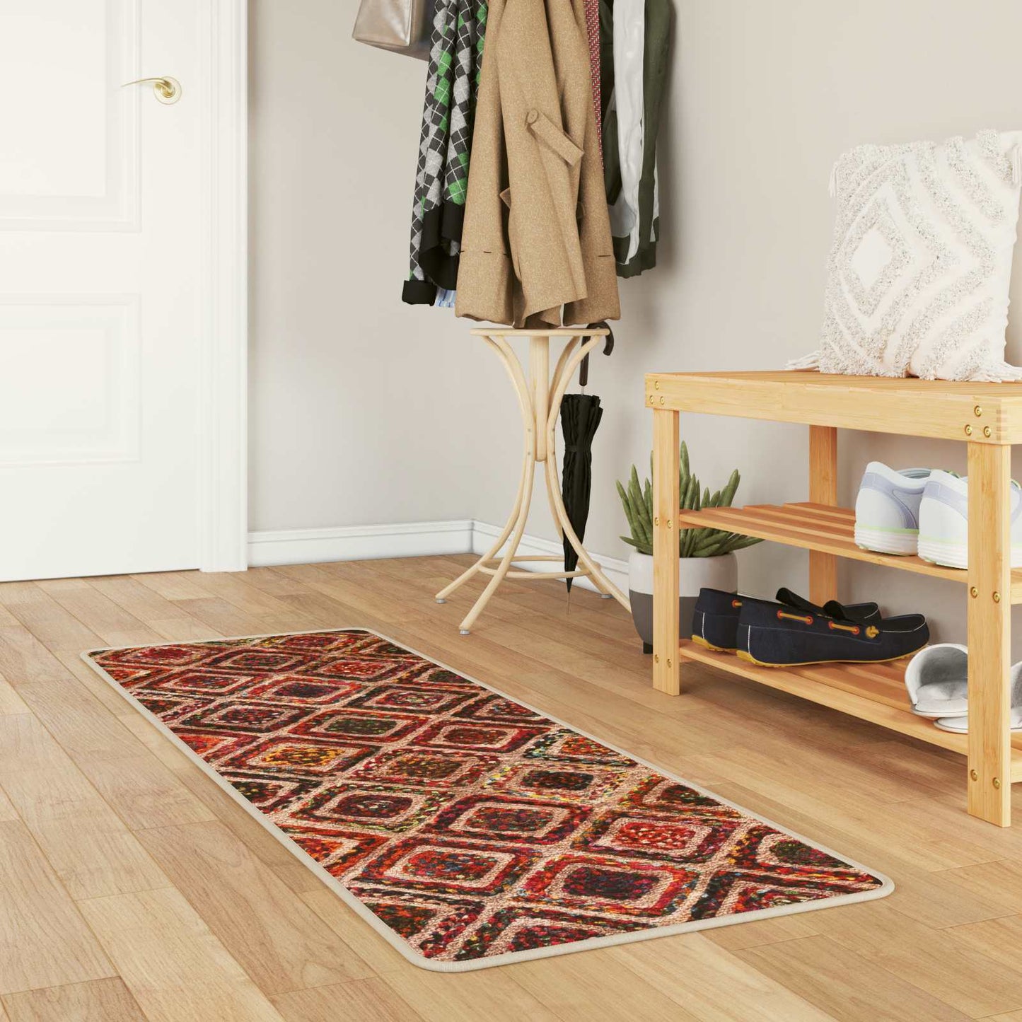 Runner Tappeto MARSA Multicolore 50 x 150 cm Poliestere e PVC | homemem39