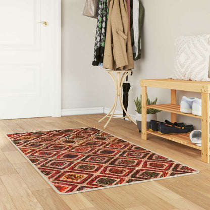 Runner Tappeto MARSA Multicolore 80 x 100 cm Poliestere e PVC | homemem39