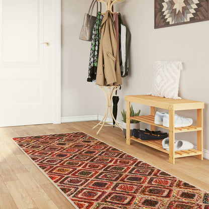 Runner Tappeto MARSA Multicolore 80 x 250 cm Poliestere e PVC | homemem39