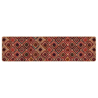 Runner Tappeto MARSA Multicolore 100 x 250 cm Poliestere e PVC | homemem39