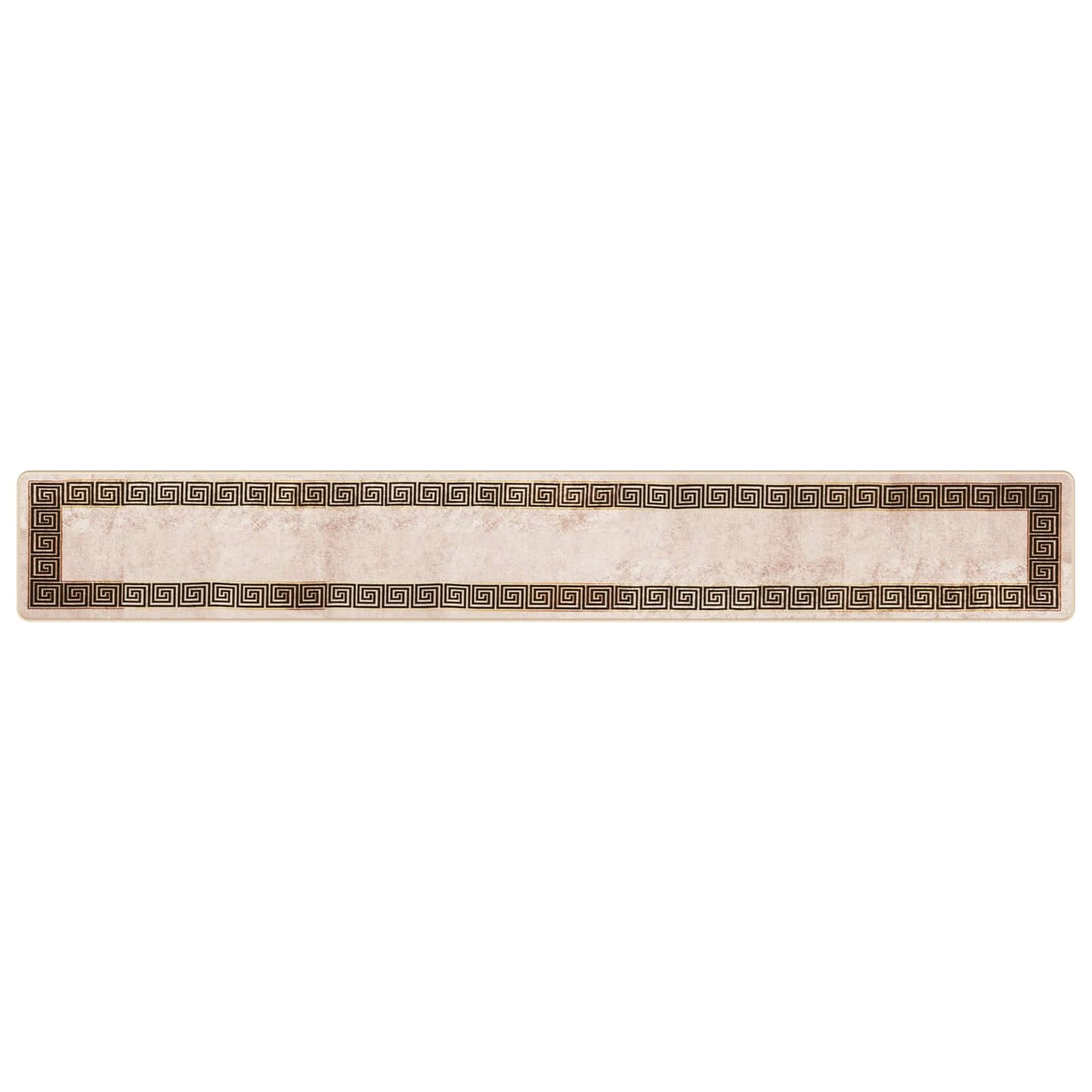 Runner Tappeto MARSA Nero 50 x 350 cm Poliestere e PVC | homemem39