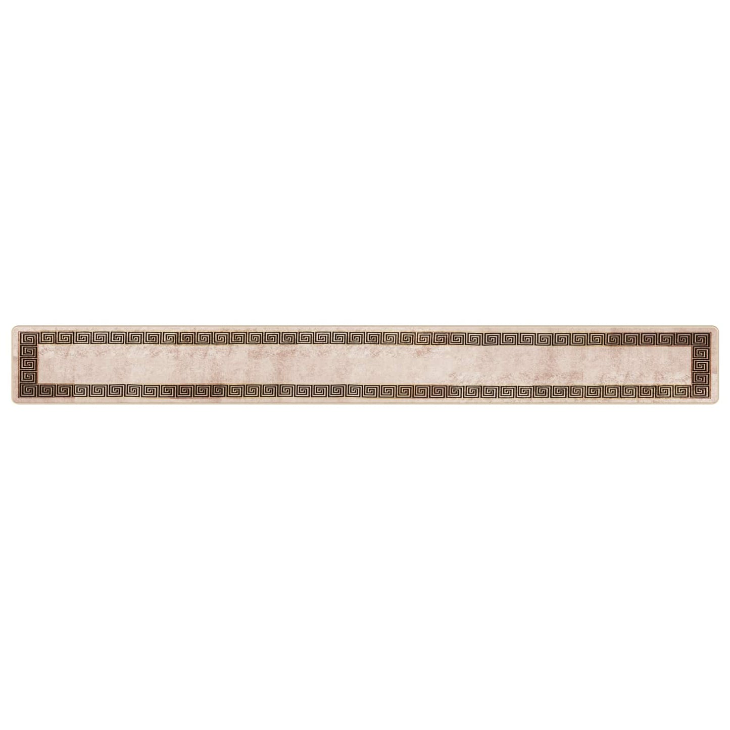 Runner Tappeto MARSA Nero 50 x 450 cm Poliestere e PVC | homemem39