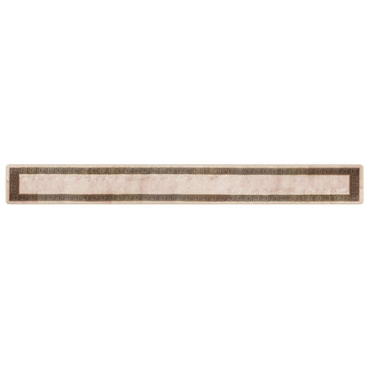 Runner Tappeto MARSA Nero 50 x 450 cm Poliestere e PVC