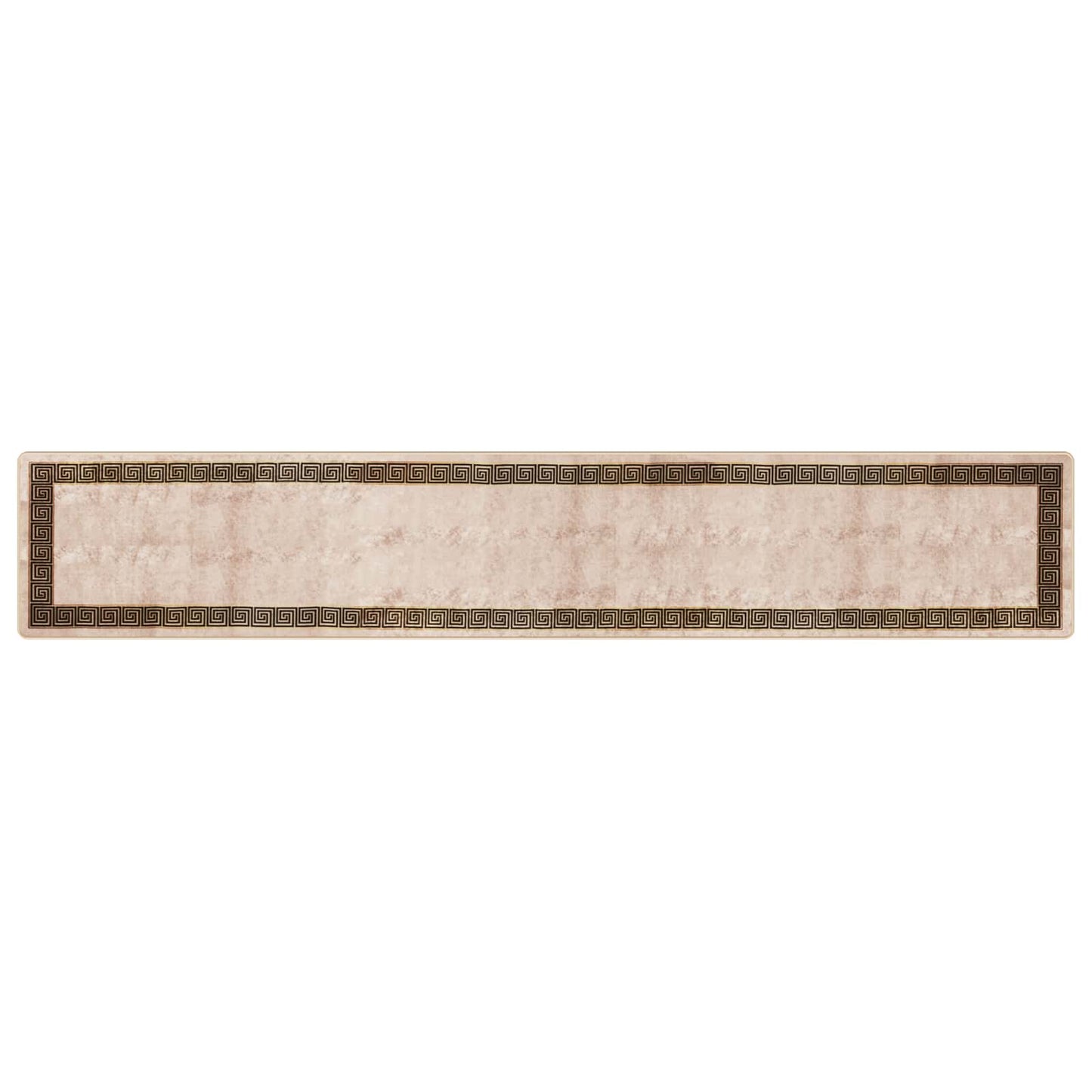 Runner Tappeto MARSA Nero 80 x 450 cm Poliestere e PVC | homemem39