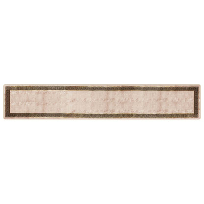 Runner Tappeto MARSA Nero 80 x 450 cm Poliestere e PVC | homemem39