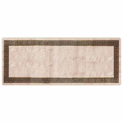 Runner Tappeto MARSA Nero 100 x 250 cm Poliestere e PVC | homemem39