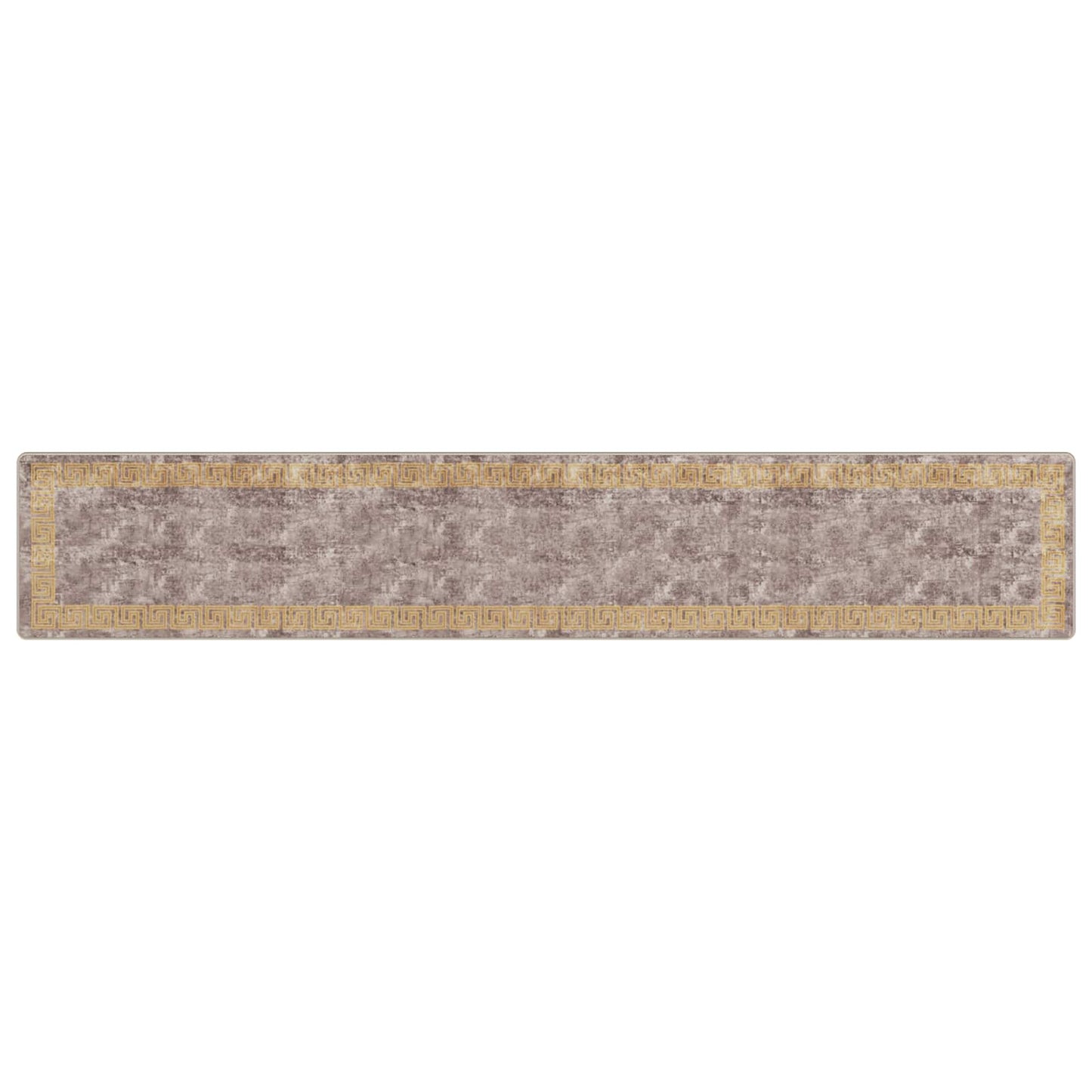 Runner Tappeto MARSA Grigio 80 x 450 cm Poliestere e PVC | homemem39