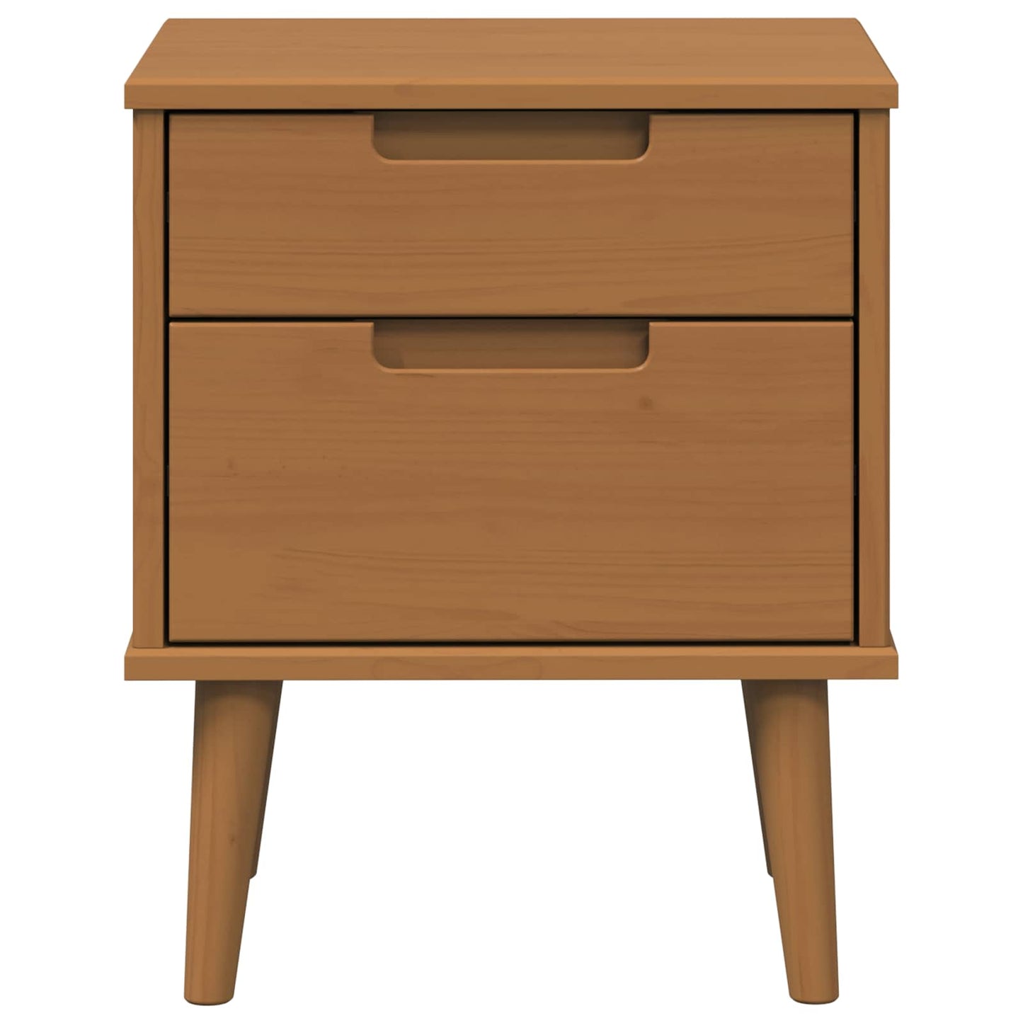 Armadio da Notte con cassetto Caramello 40 x 35 x 48 cm | homemem39