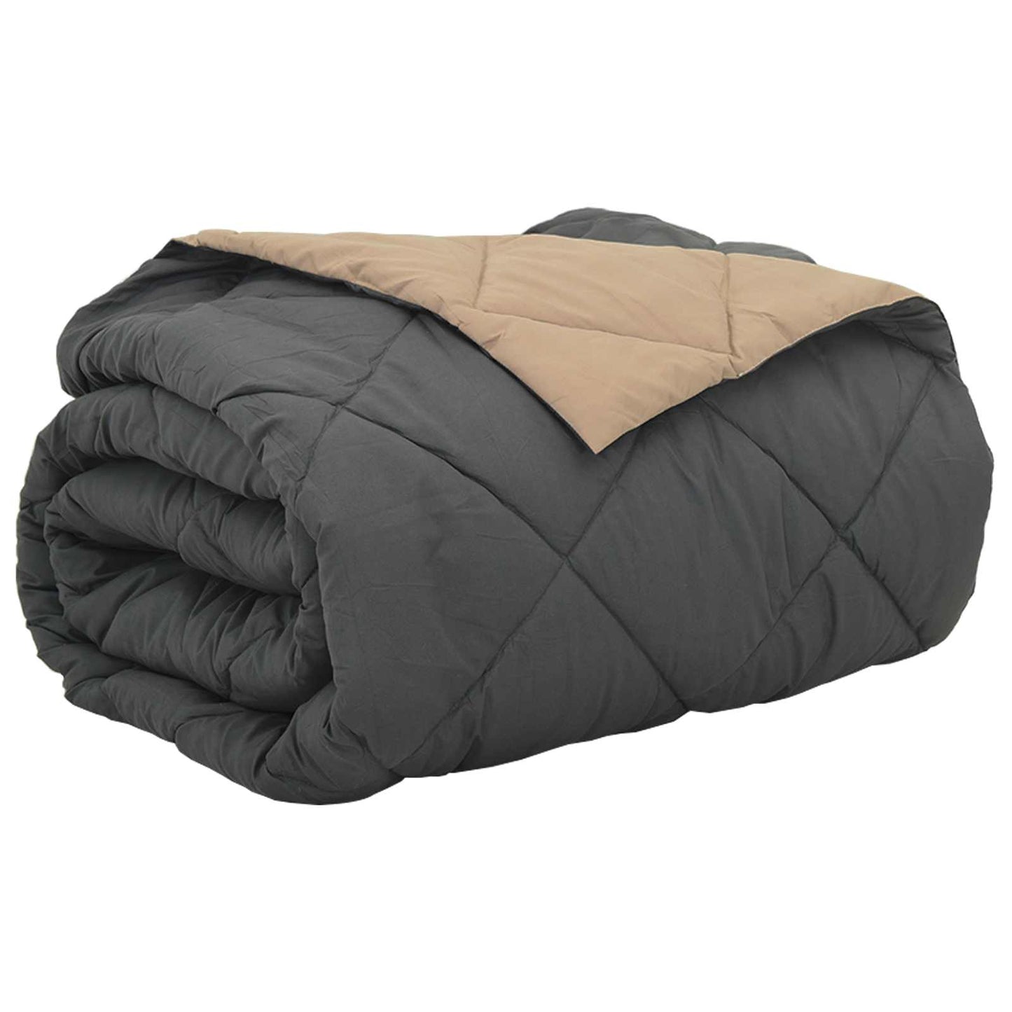 Duvet Estivo Antracite e Talpa 240 x 200 cm Microfibra