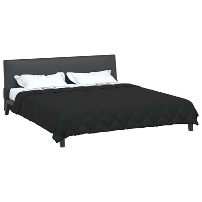 Duvet Estivo Nero 240 x 200 cm Microfibra