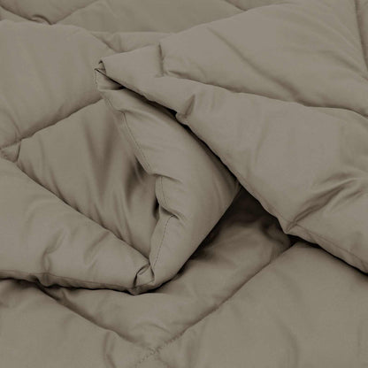 Duvet Estivo Grigio chiaro 220 x 260 cm Microfibra