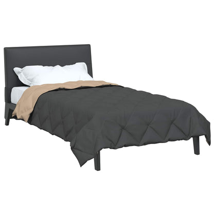 Piumone Completo Annuale Antracite e Talpa 155 x 220 cm | homemem39