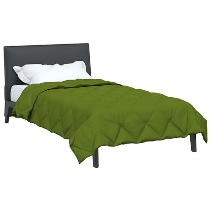 Piumone Completo Annuale Verde 140 x 200 cm Microfibra | homemem39