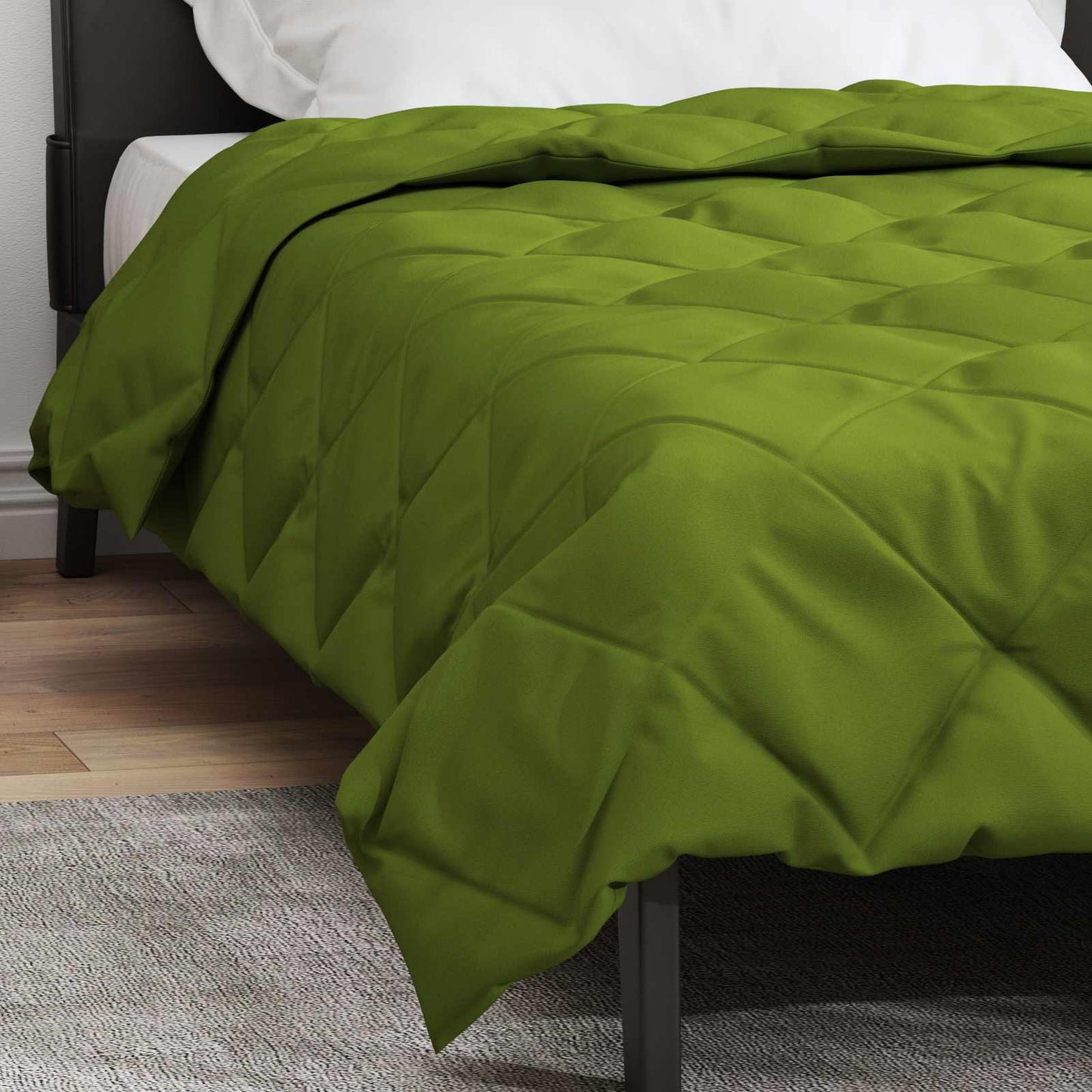 Piumone Completo Annuale Verde 155 x 220 cm Microfibra | homemem39