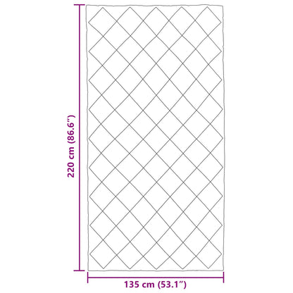 Piumone Completo Annuale Grigio chiaro 220 x 135 cm Microfibra