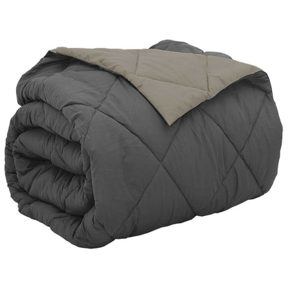 Piumone Completo Annuale Grigio chiaro e Antracite 220 x 260 cm