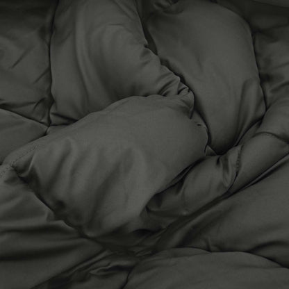Duvet Invernale Antracite 240 x 200 cm Microfibra