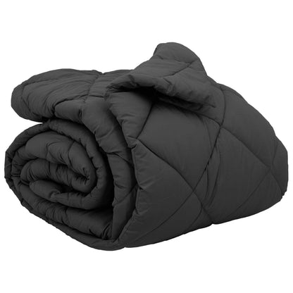 Duvet Invernale Antracite 220 x 260 cm Microfibra | homemem39