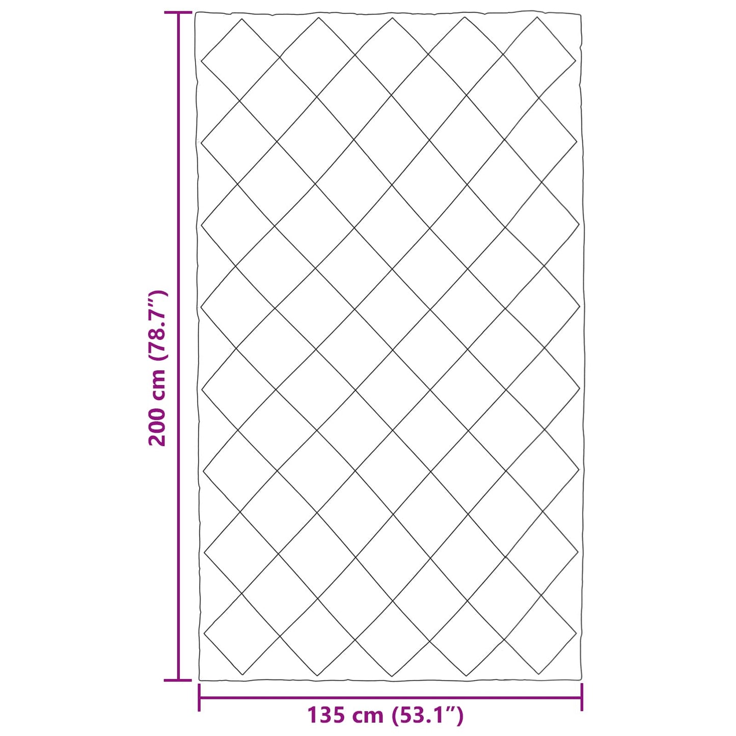 Duvet Invernale Verde 135 x 200 cm Microfibra | homemem39