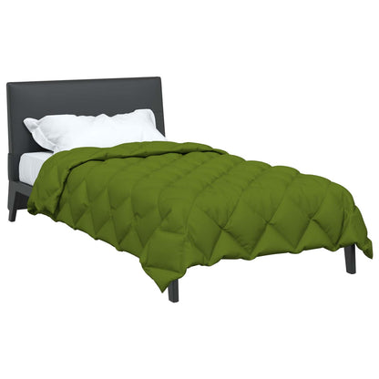 Duvet Invernale Verde 220 x 140 cm Microfibra