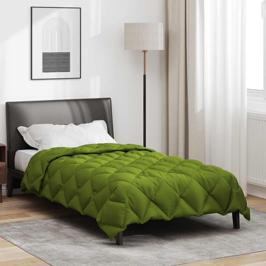 Duvet Invernale Verde 220 x 155 cm Microfibra