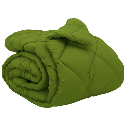 Duvet Invernale Verde 220 x 240 cm Microfibra