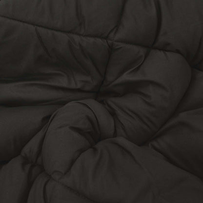 Duvet Invernale Nero e Talpa 200 x 135 cm Microfibra