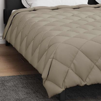 Duvet Invernale Grigio chiaro 200 x 240 cm Microfibra | homemem39
