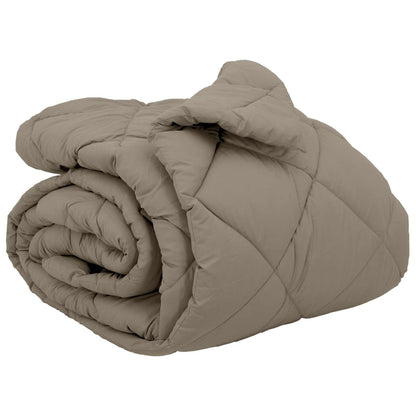 Duvet Invernale Grigio chiaro 200 x 240 cm Microfibra | homemem39