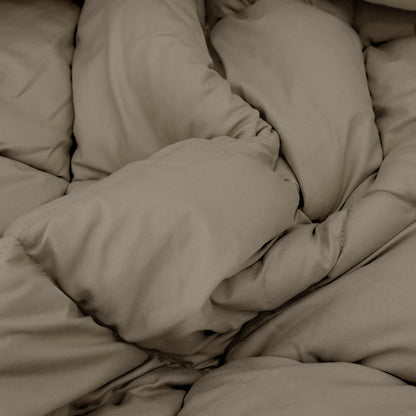 Duvet Invernale Grigio chiaro 135 x 220 cm Microfibra | homemem39