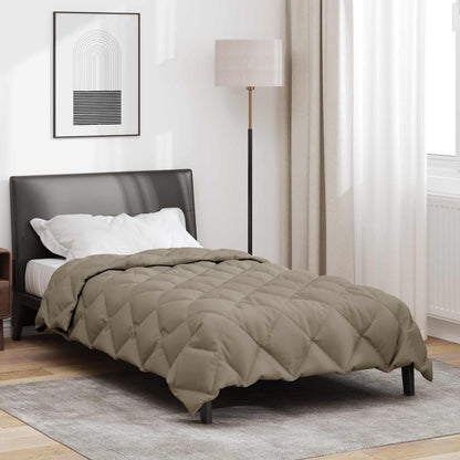 Duvet Invernale Grigio chiaro 135 x 220 cm Microfibra | homemem39