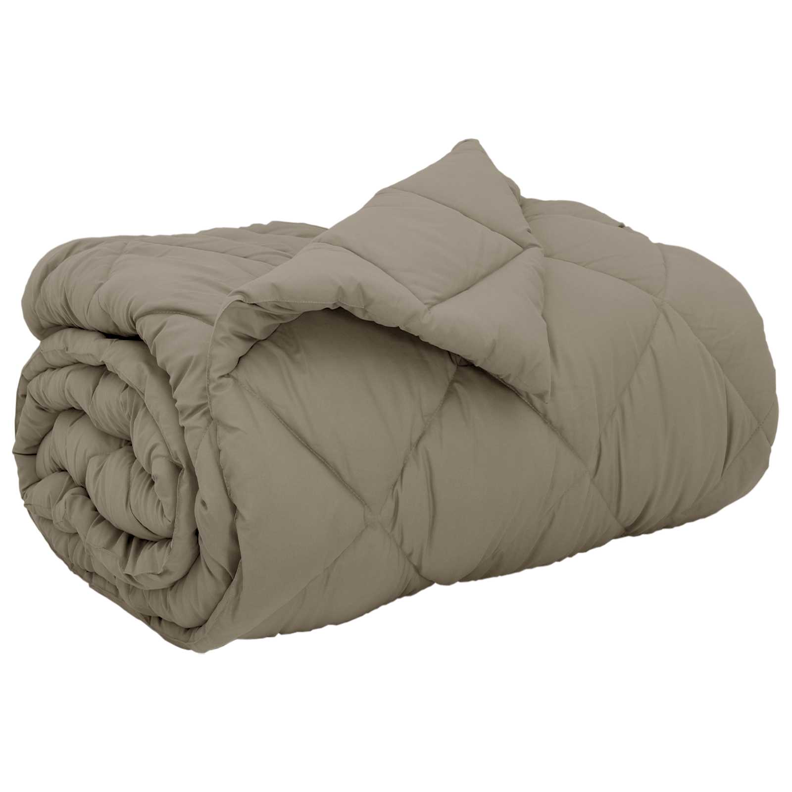 Duvet Invernale Grigio chiaro 135 x 220 cm Microfibra | homemem39