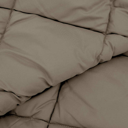 Duvet Invernale Grigio chiaro 155 x 220 cm Microfibra | homemem39