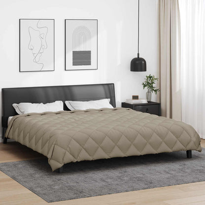 Duvet Invernale Grigio chiaro 220 x 260 cm Microfibra | homemem39