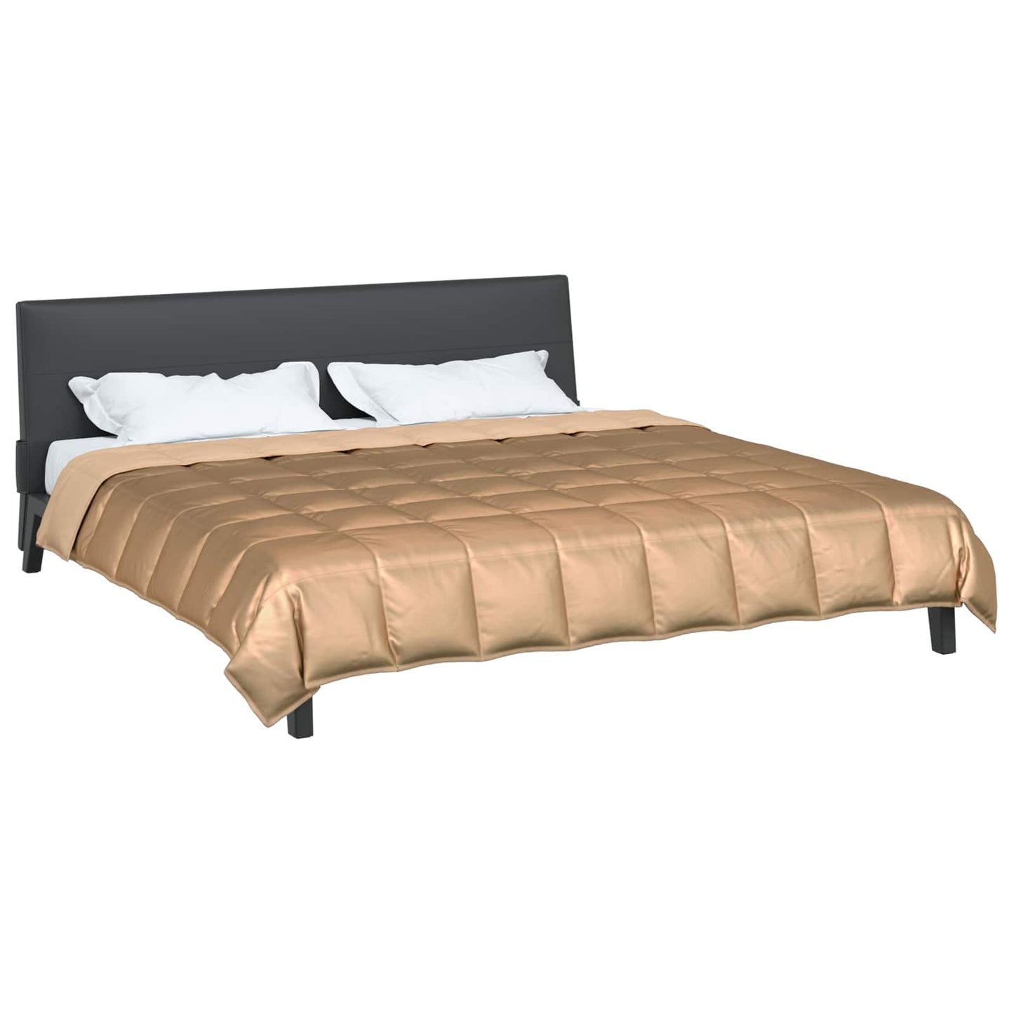 Duvet Estivo Oro 200 x 200 cm Satin e Micropile | homemem39