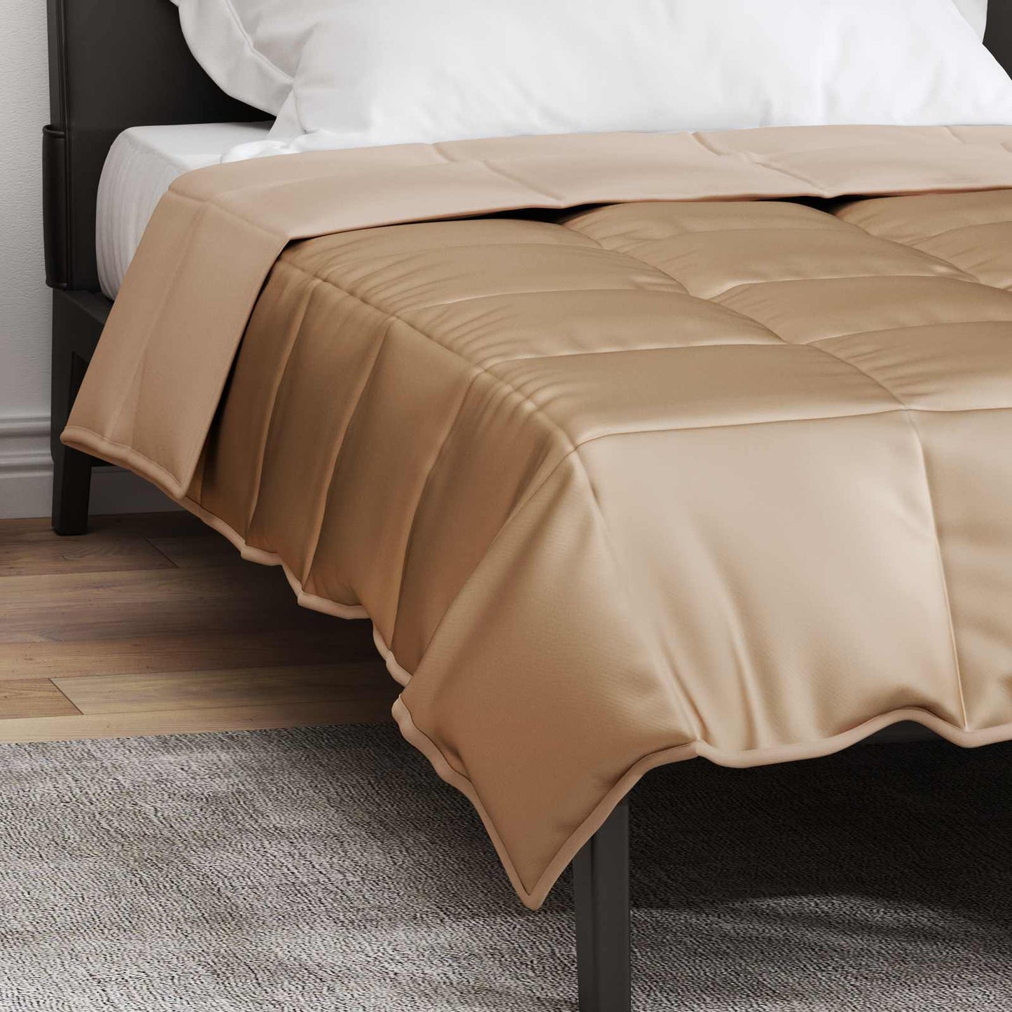 Duvet Estivo Oro 155 x 220 cm Satin e Micropile | homemem39