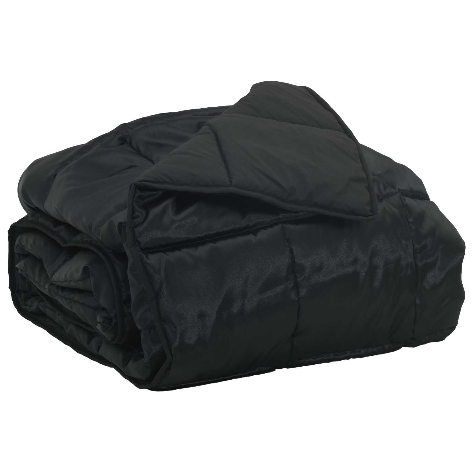Duvet Estivo Nero 135 x 200 cm Satin e Micropile | homemem39