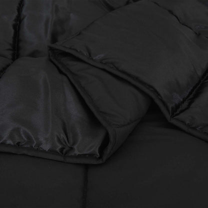Duvet Estivo Nero 200 x 240 cm Satin e Micropile | homemem39