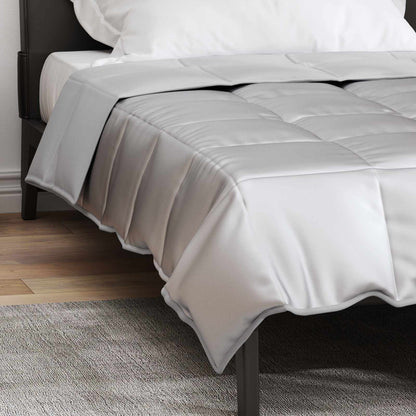 Duvet Estivo Argento 135 x 200 cm Satin e Micropile